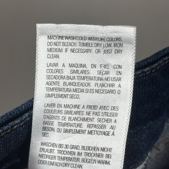 Mother Jeans Womens 27 blue denim looker skinny designer casual - Picture 6 of 12